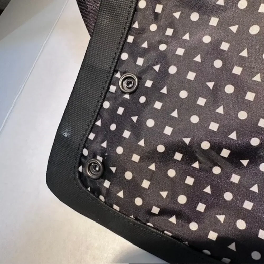 Petunia Pickle Bottom Boxy Diaper Bag Black Gray Caramel Backpack Messenger